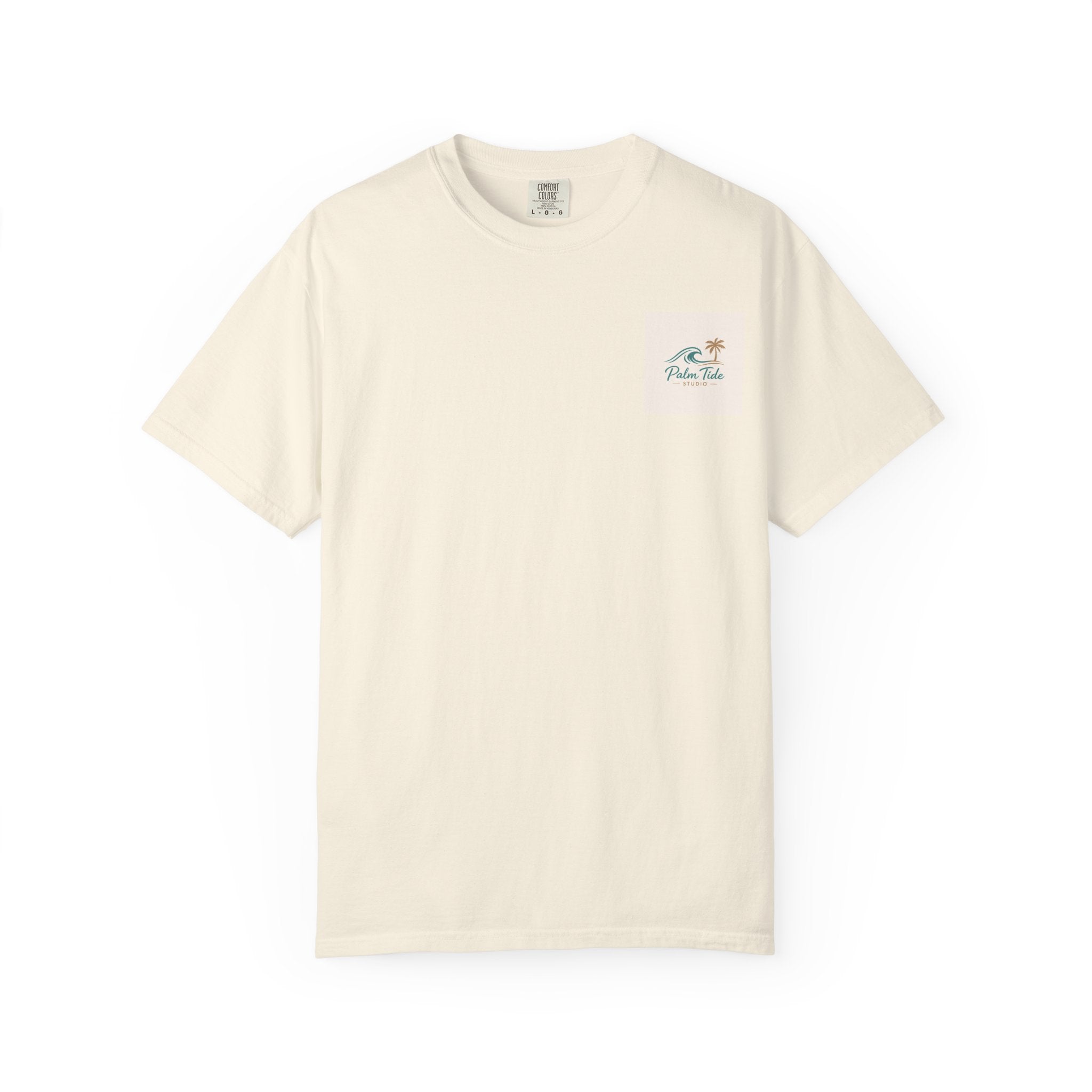 Beach Sunglasses Graphic T-Shirt — Tropical Reflection Tee