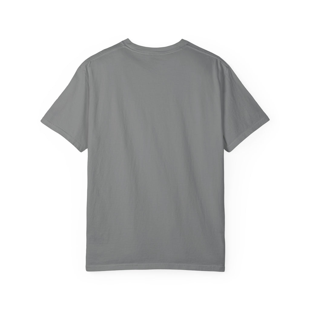Beach Night Fireworks T‑Shirt with Dog Scene — Summer Holiday Tee