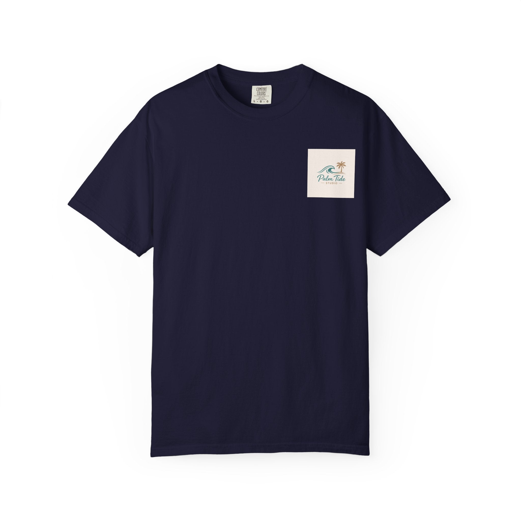 Beach Sunglasses Graphic T-Shirt — Tropical Reflection Tee