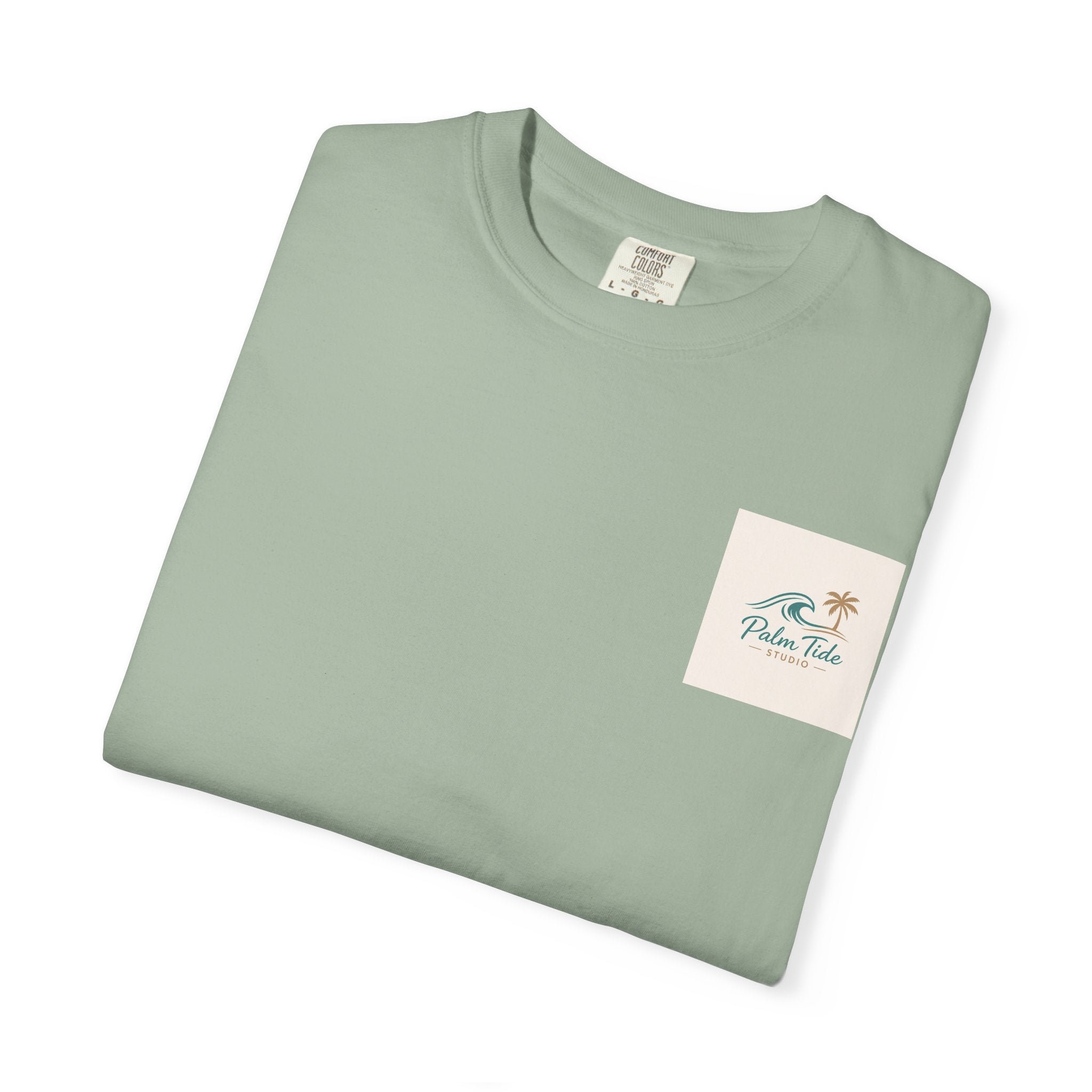 Beach Sunglasses Graphic T-Shirt — Tropical Reflection Tee