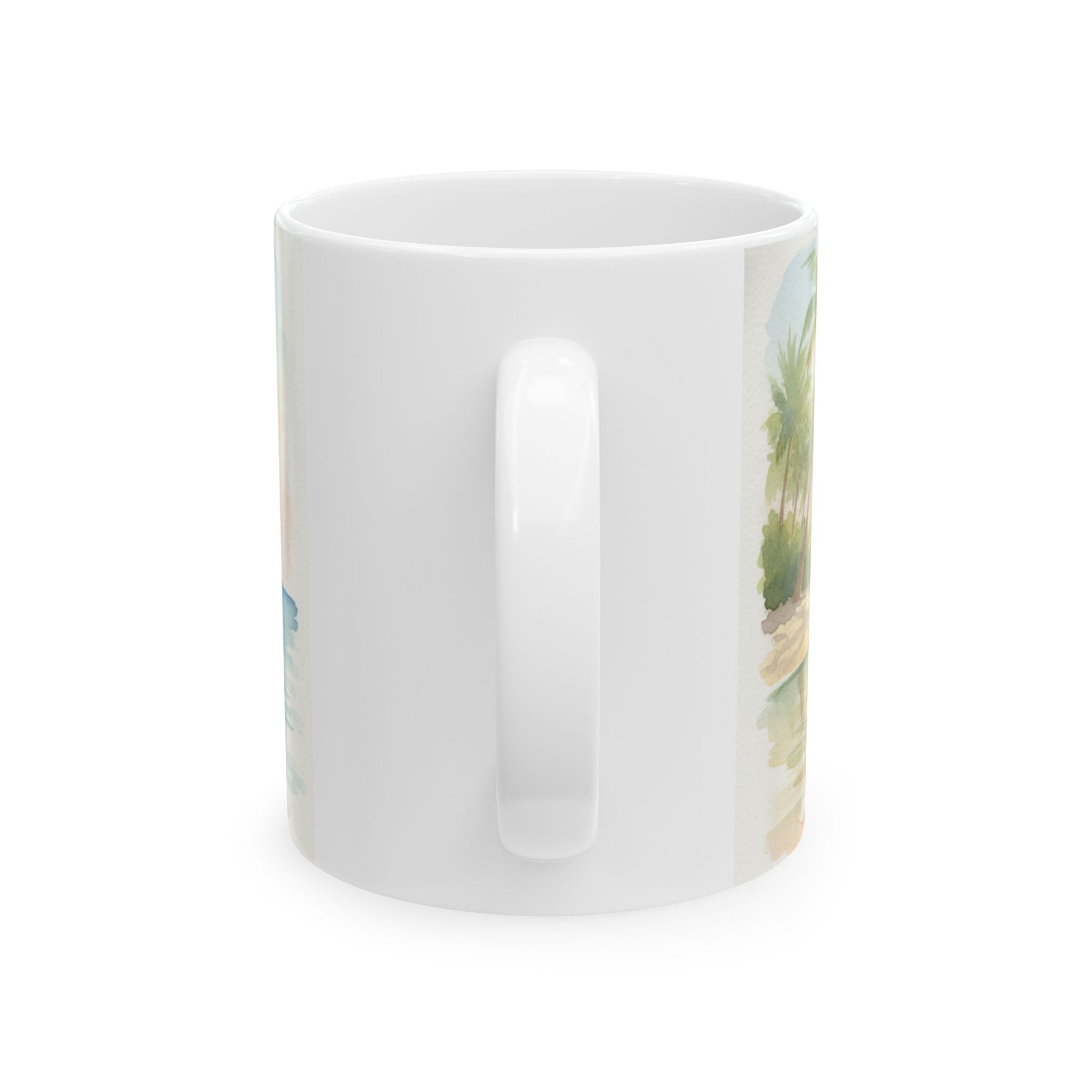 Beach Dog Ceramic Mug – Beagle in Surf 11oz/15oz