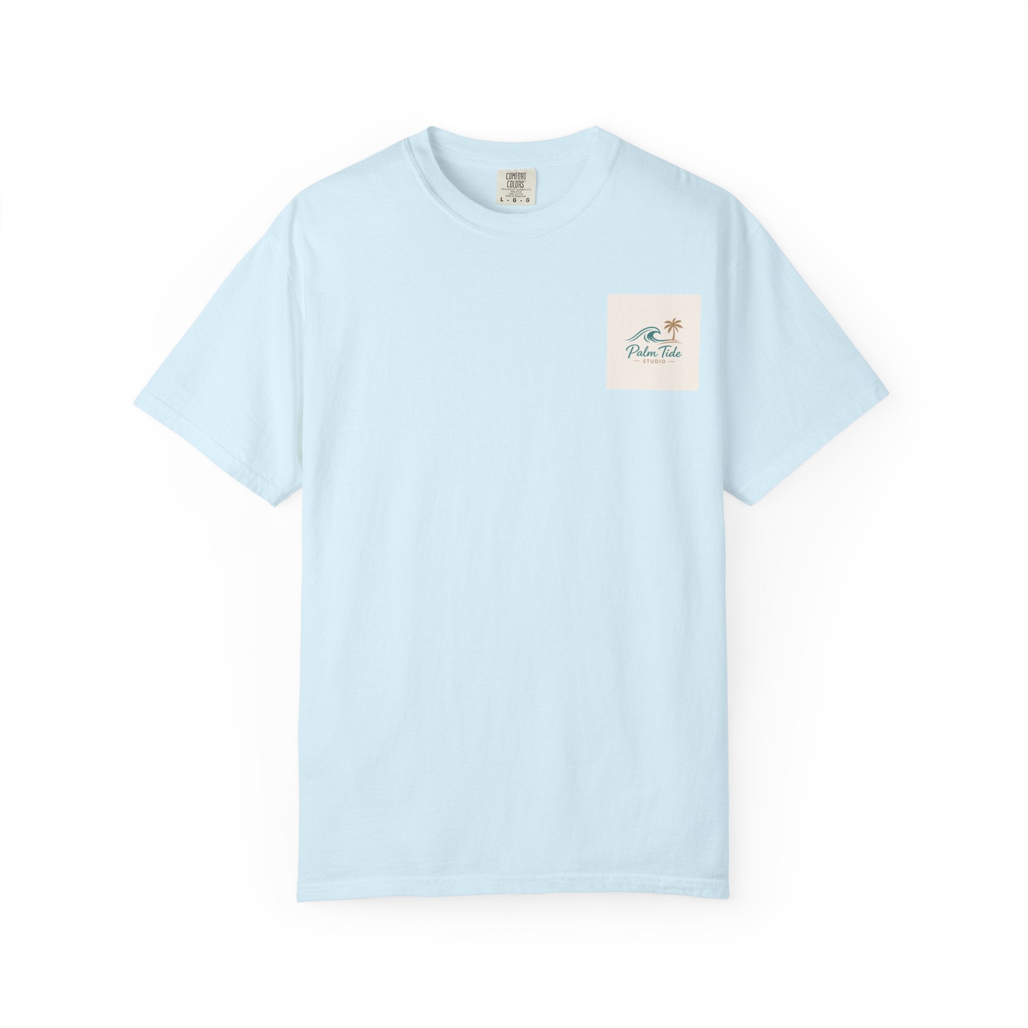 Beach Sunglasses Graphic T-Shirt — Tropical Reflection Tee