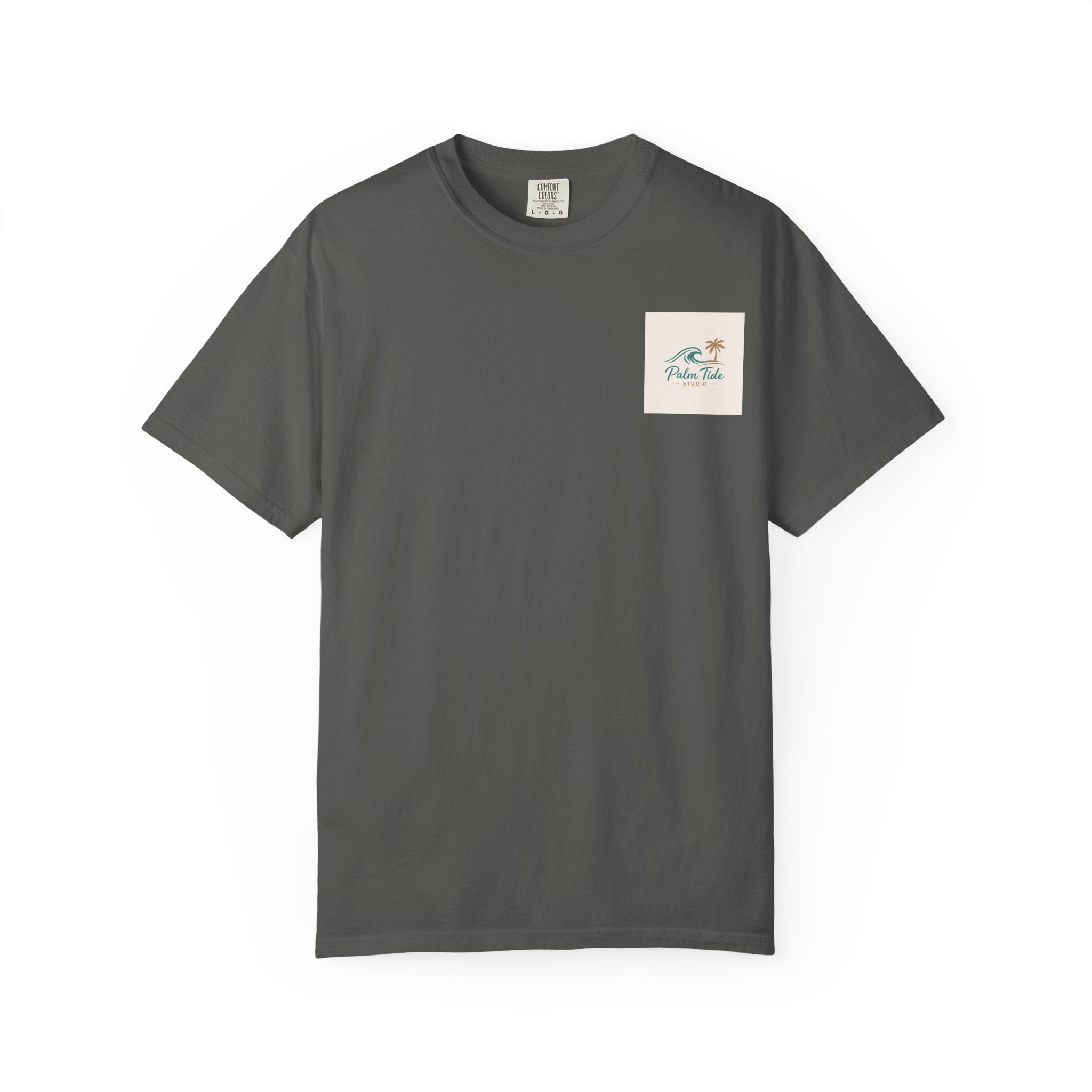 Beach Sunglasses Graphic T-Shirt — Tropical Reflection Tee