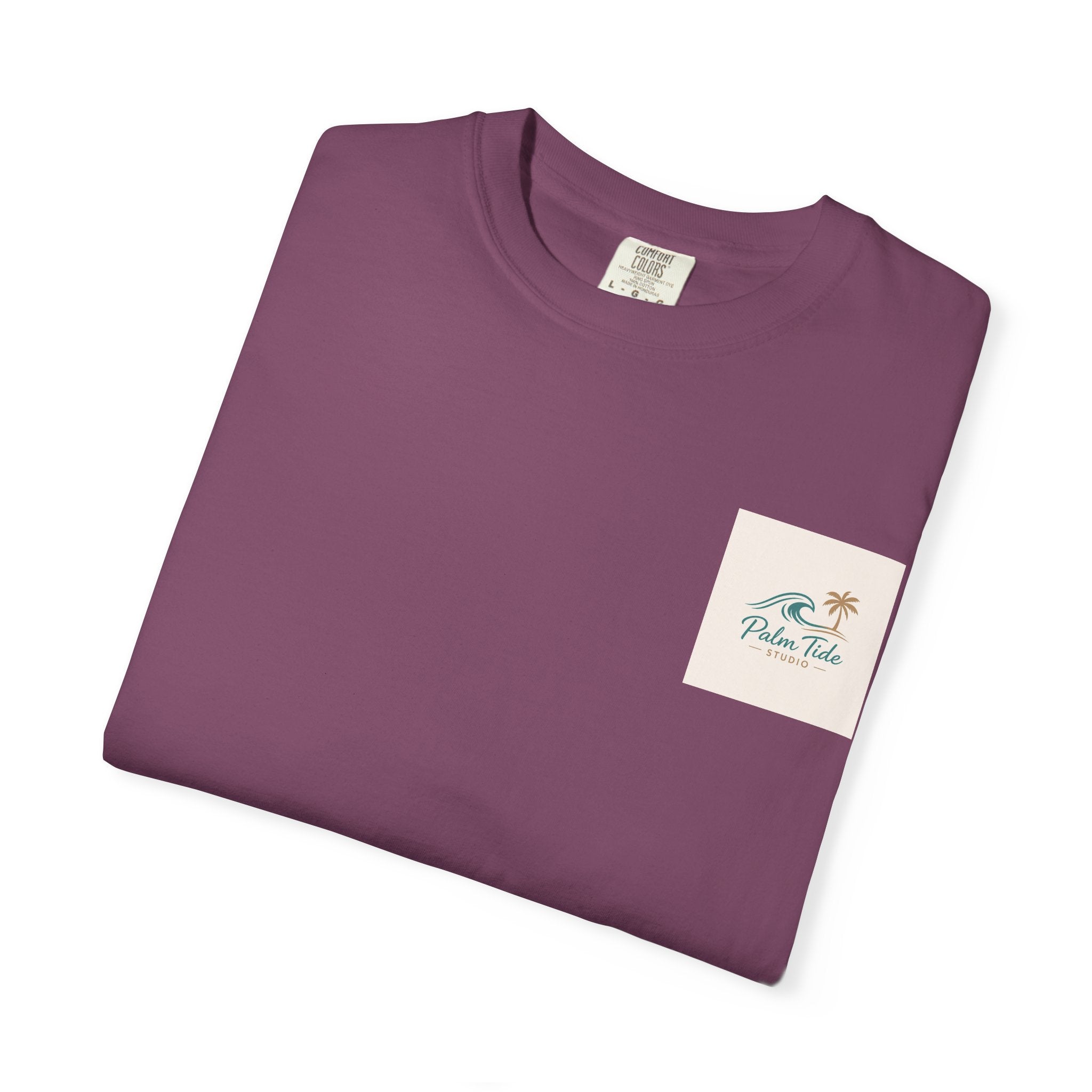 Beach Sunglasses Graphic T-Shirt — Tropical Reflection Tee