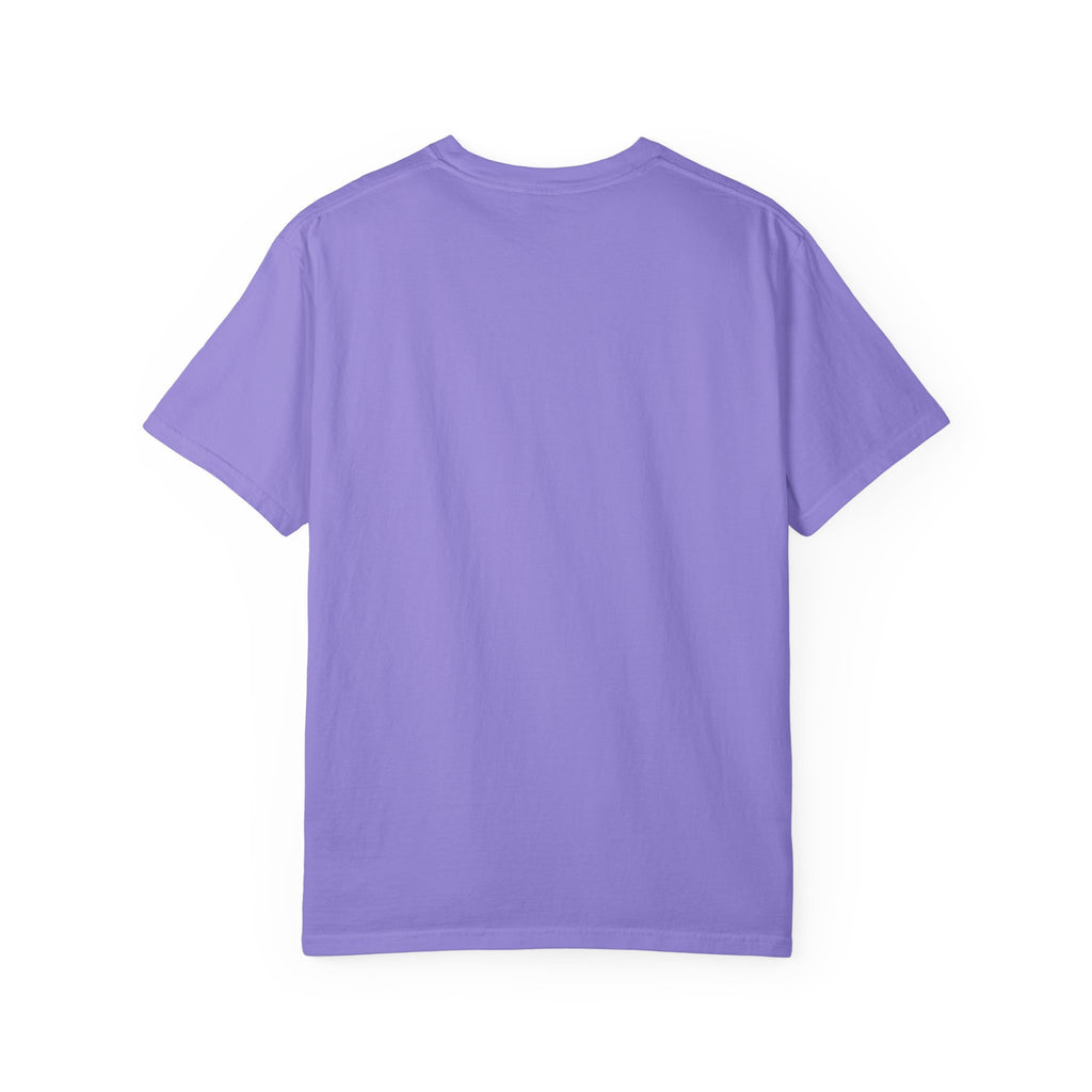 Beach Night Fireworks T‑Shirt with Dog Scene — Summer Holiday Tee