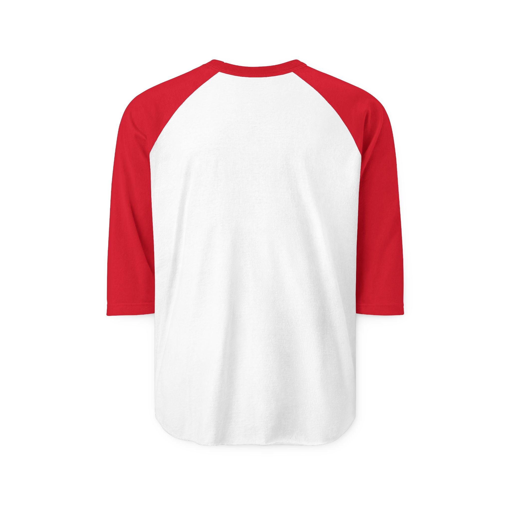 Tropical Poolside Raglan Shirt — Palm Trees & American Flag Beach Design
