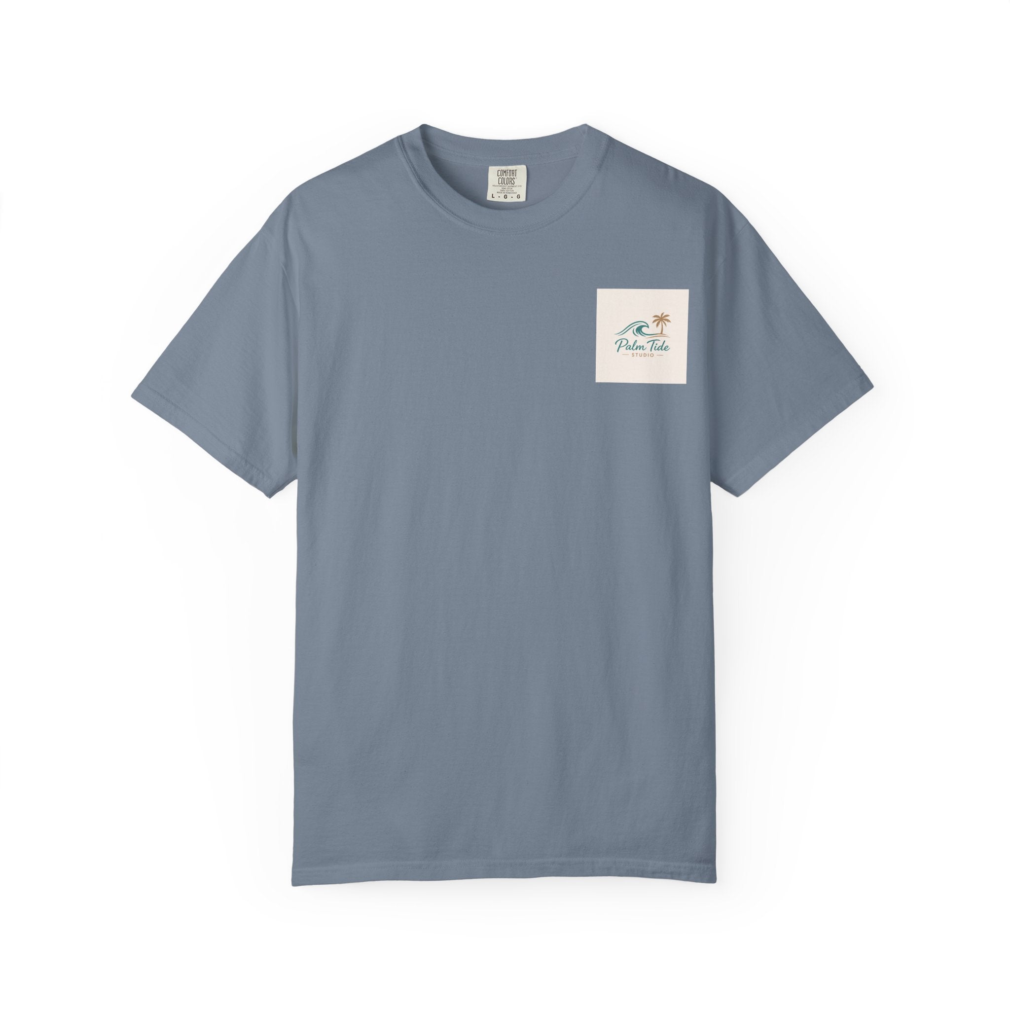 Beach Sunglasses Graphic T-Shirt — Tropical Reflection Tee