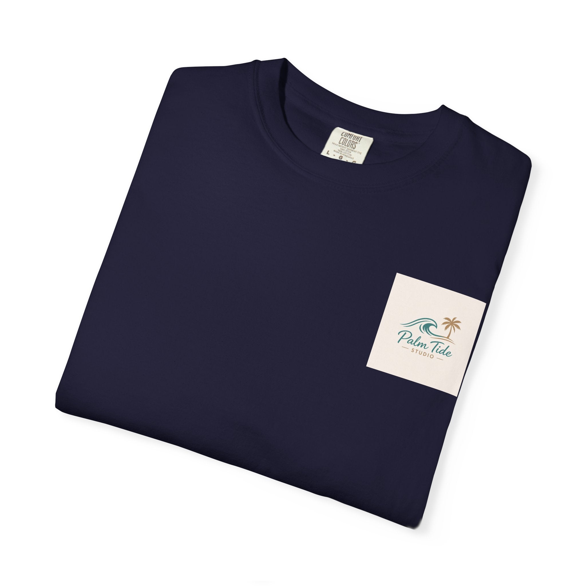 Beach Sunglasses Graphic T-Shirt — Tropical Reflection Tee