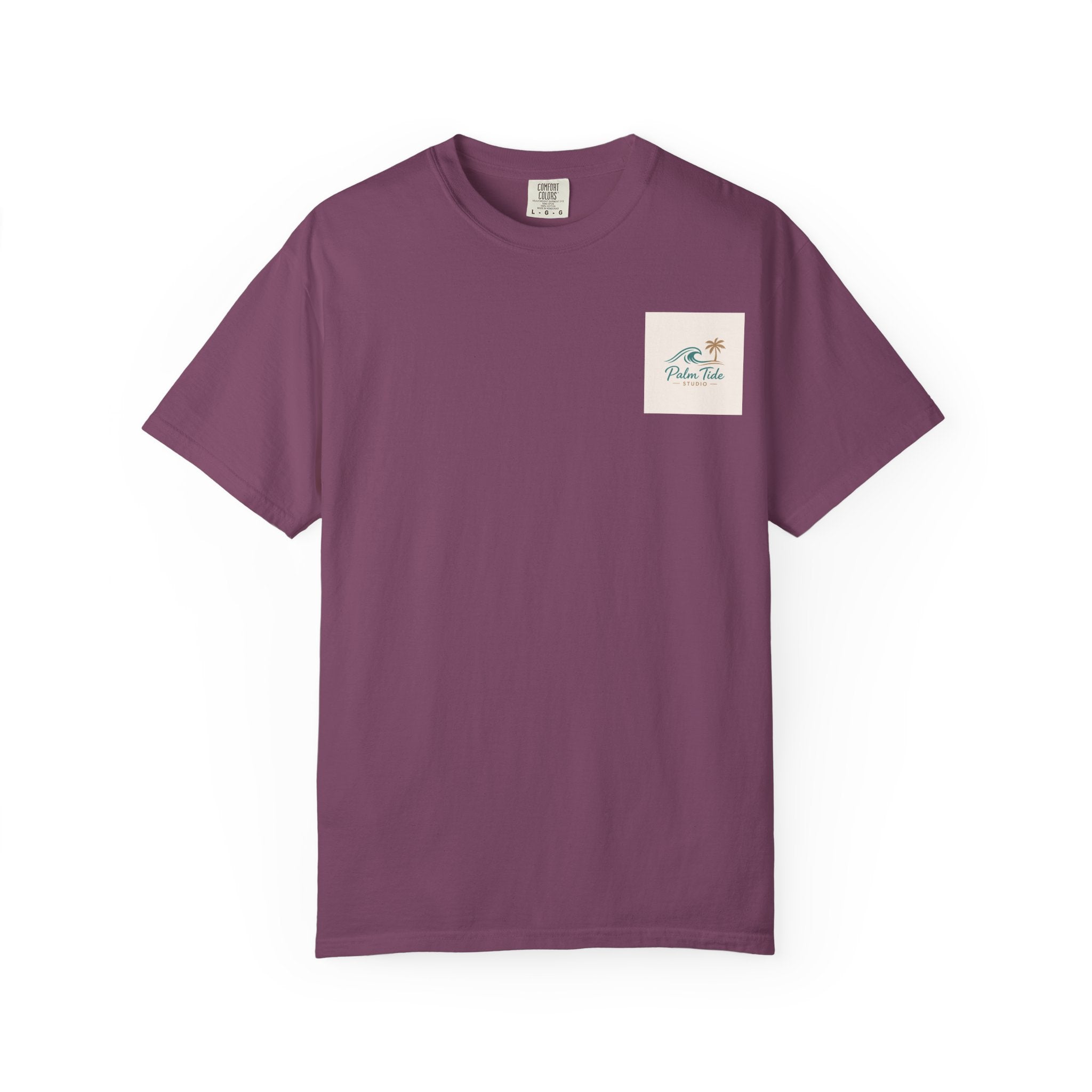 Beach Sunglasses Graphic T-Shirt — Tropical Reflection Tee