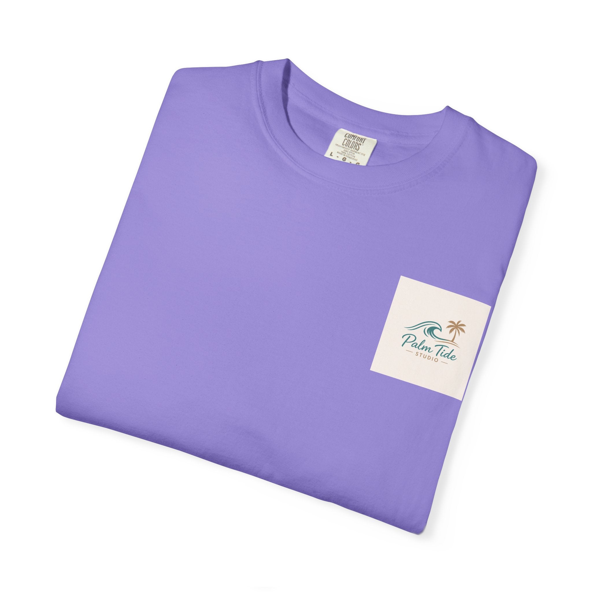 Beach Sunglasses Graphic T-Shirt — Tropical Reflection Tee