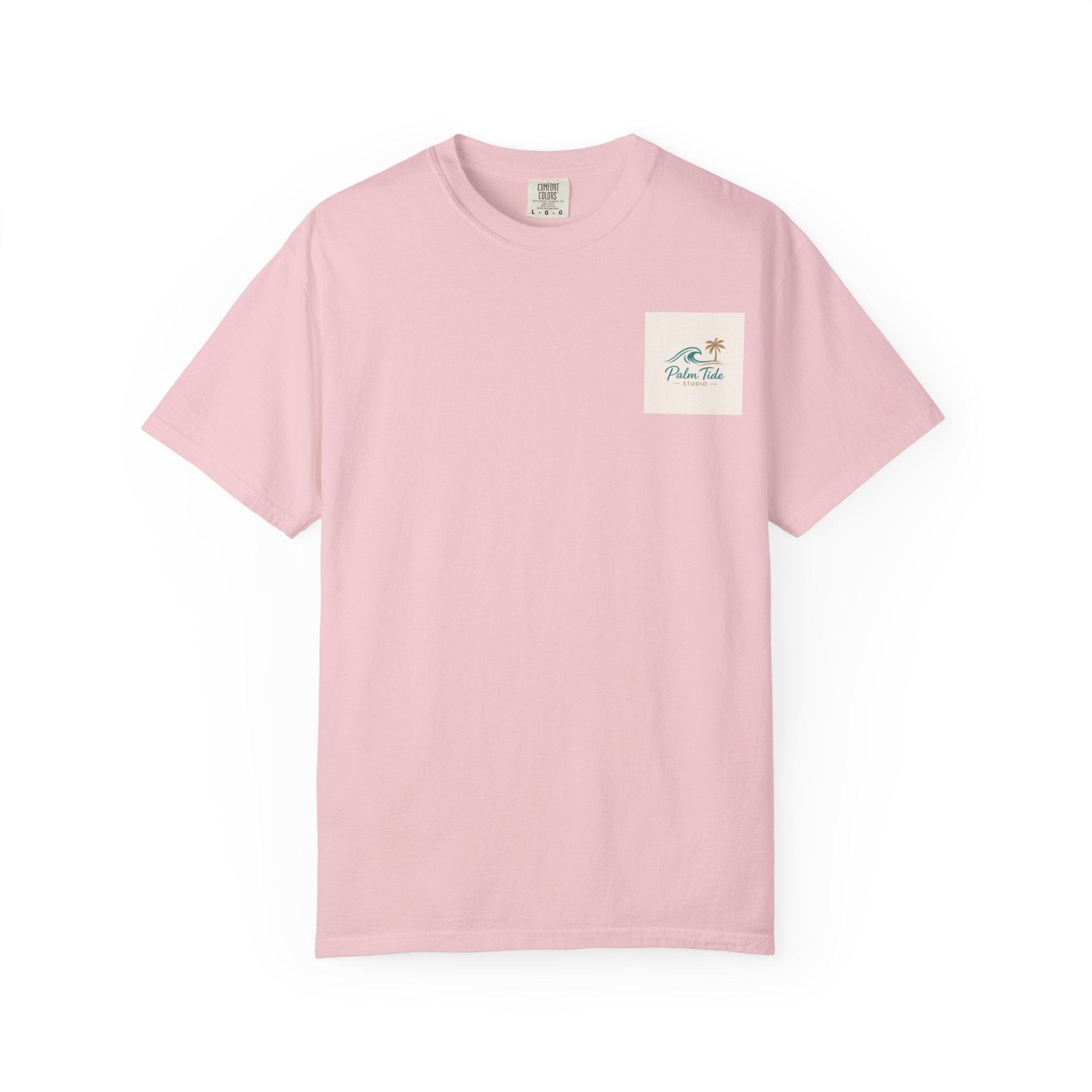 Beach Sunglasses Graphic T-Shirt — Tropical Reflection Tee