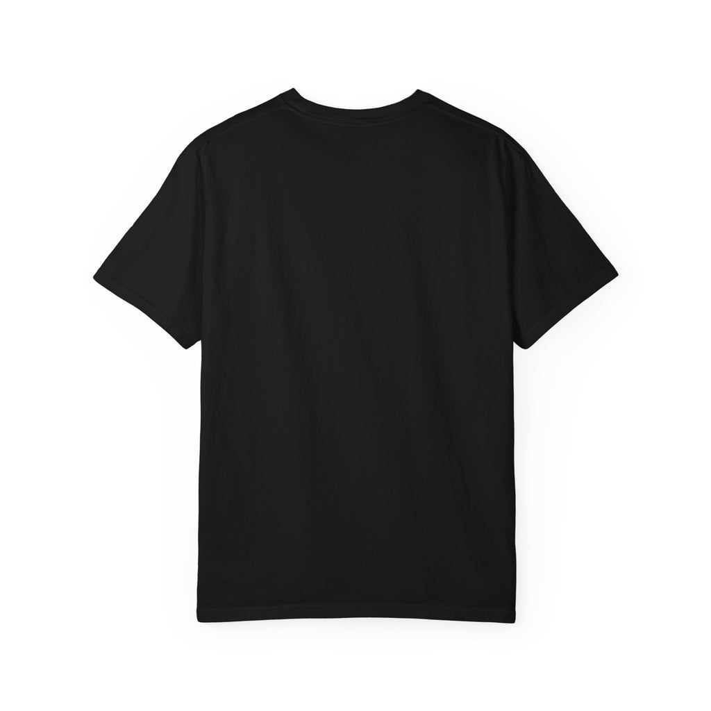 Beach Night Fireworks T‑Shirt with Dog Scene — Summer Holiday Tee