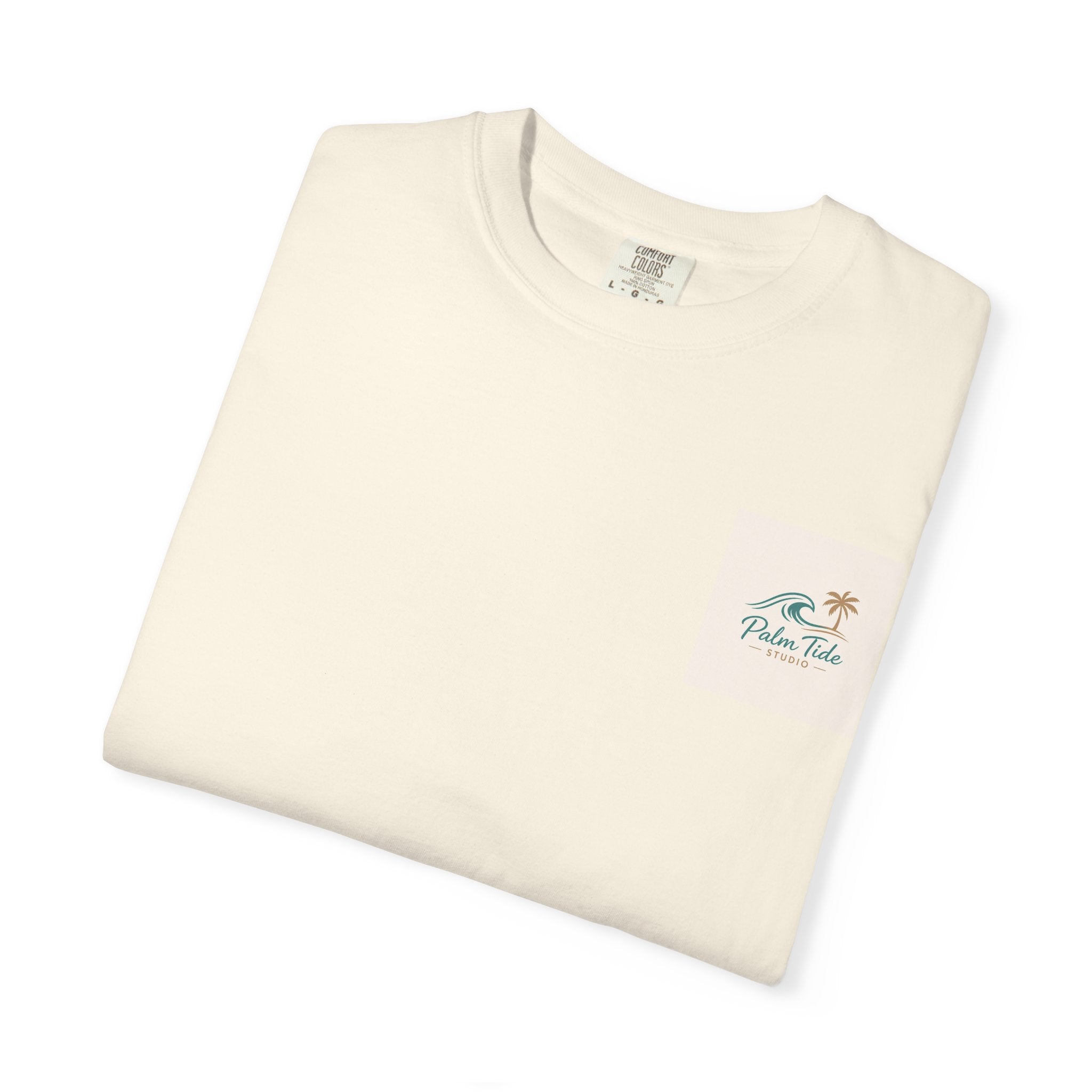 Beach Sunglasses Graphic T-Shirt — Tropical Reflection Tee