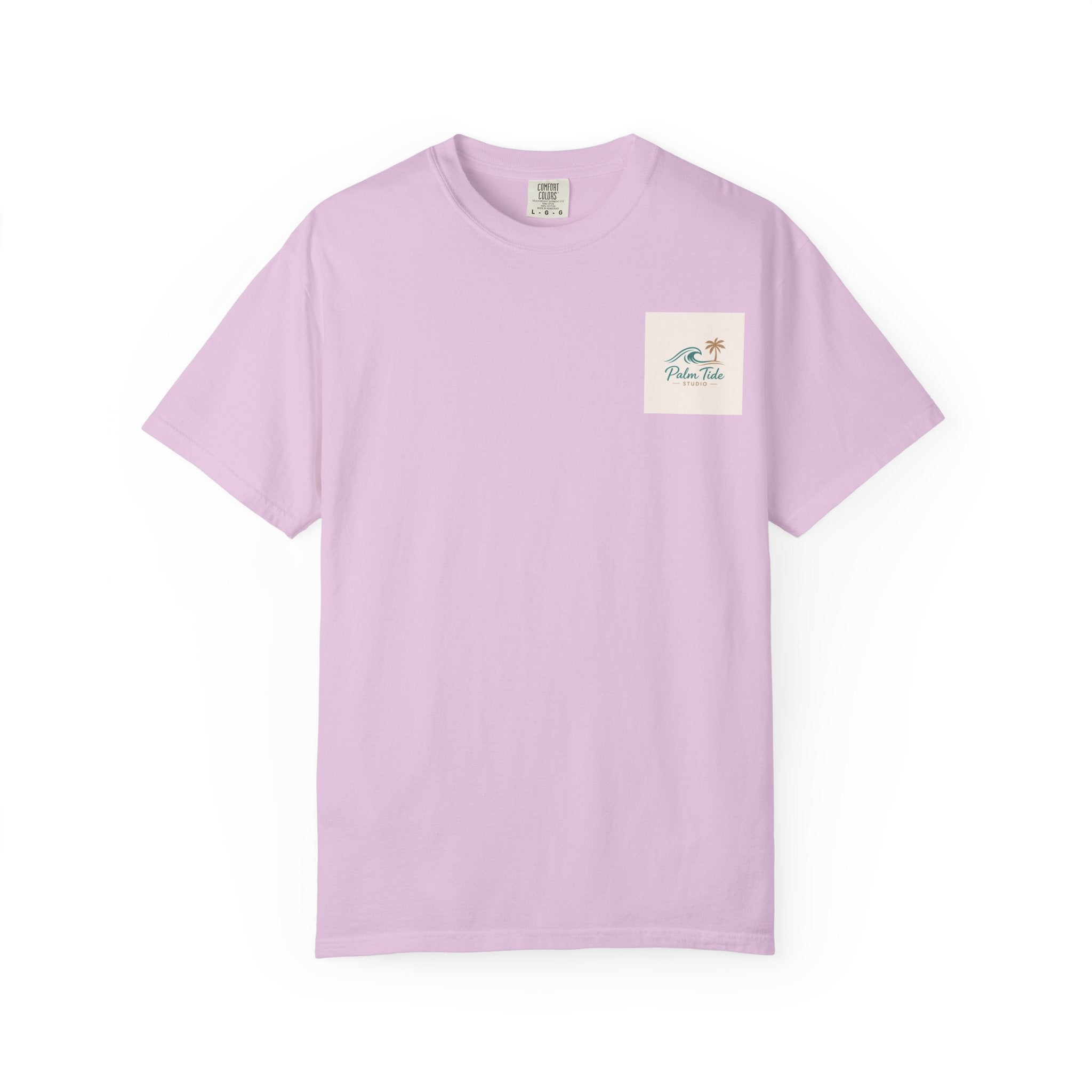 Beach Sunglasses Graphic T-Shirt — Tropical Reflection Tee