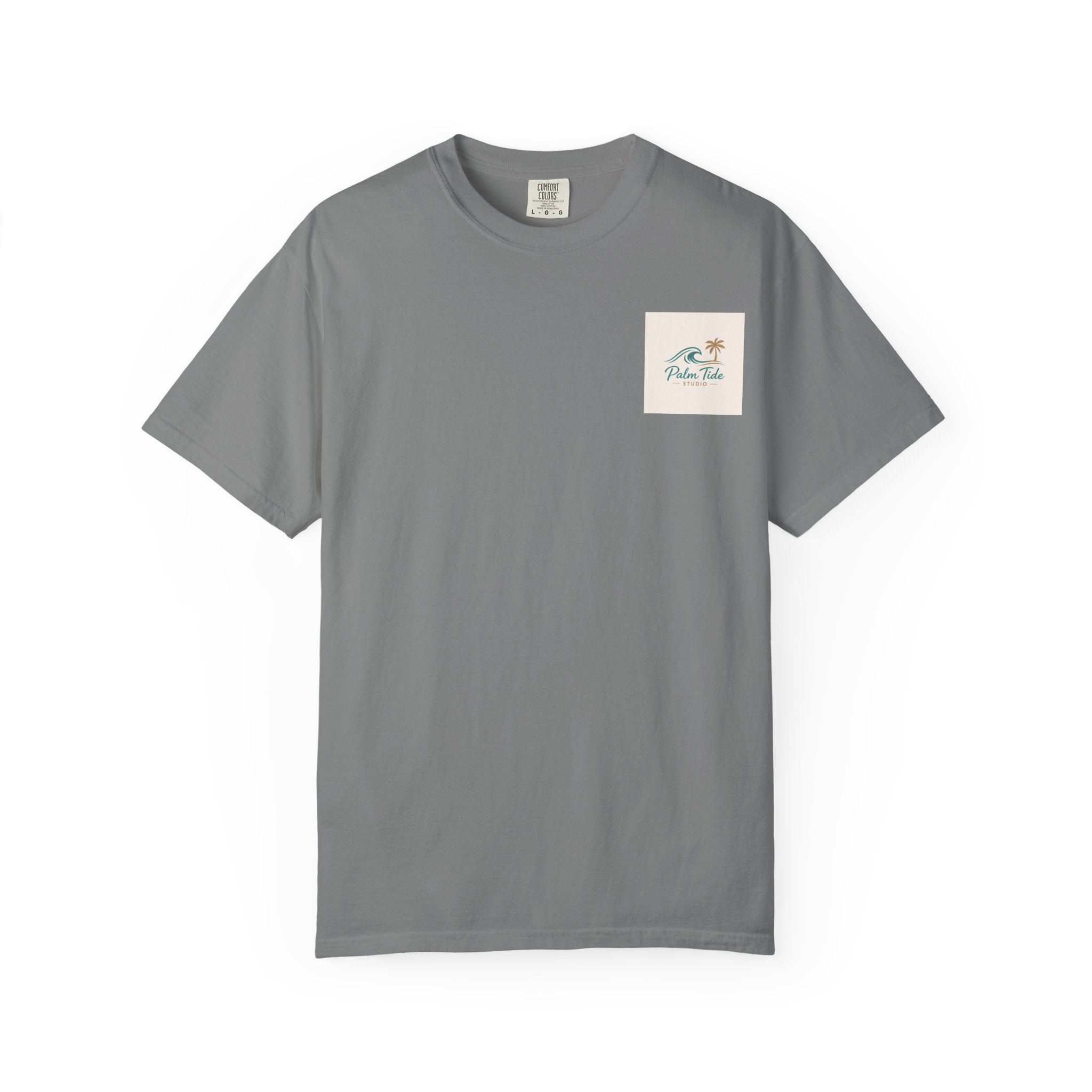 Beach Sunglasses Graphic T-Shirt — Tropical Reflection Tee