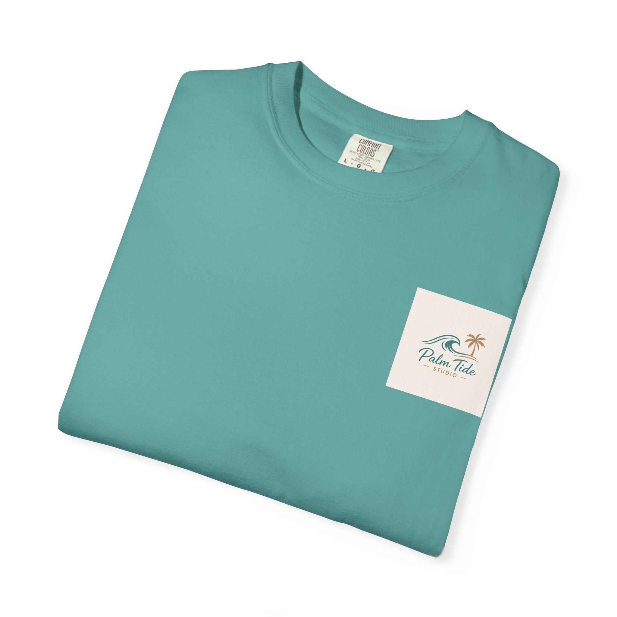 Beach Sunglasses Graphic T-Shirt — Tropical Reflection Tee