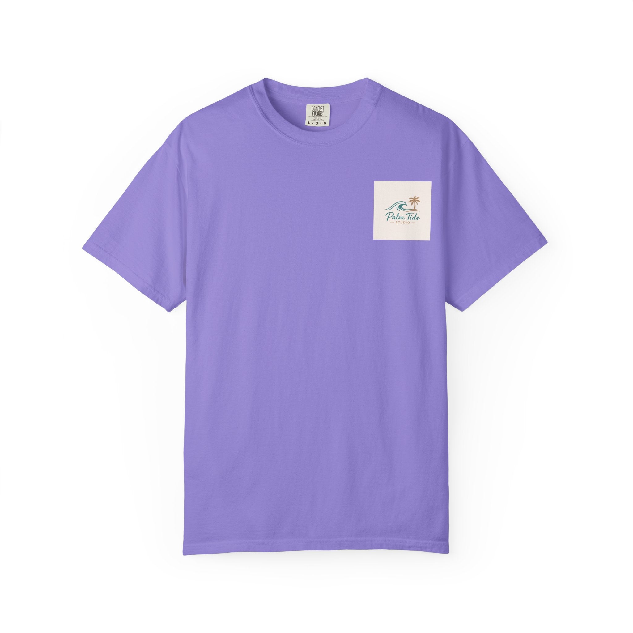 Beach Sunglasses Graphic T-Shirt — Tropical Reflection Tee
