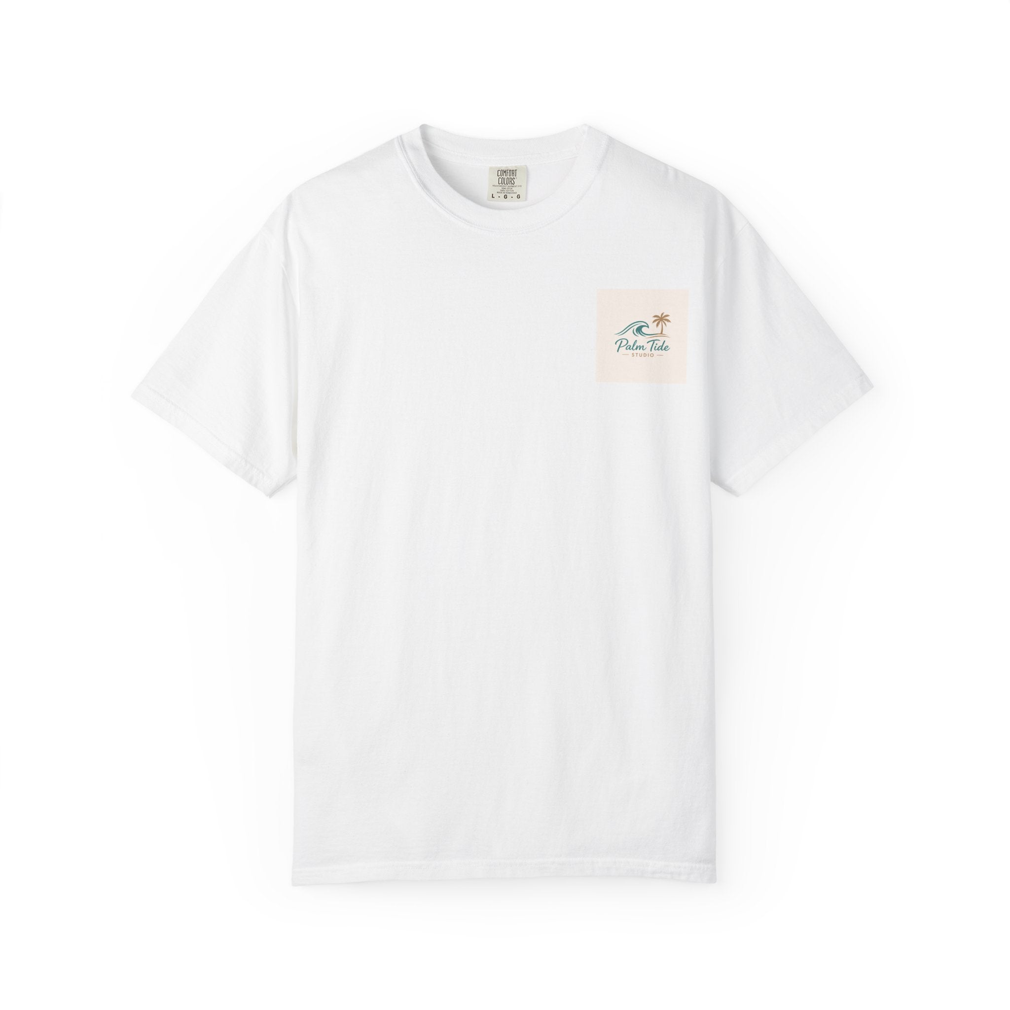 Beach Sunglasses Graphic T-Shirt — Tropical Reflection Tee