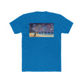Beach Fireworks Graphic Tee — Dog Watching Fireworks on Shore